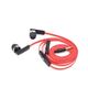 Gembird Porto MHS-EP-OPO slušalke, 3.5 mm, rdeča/črna, 108dB/mW, mikrofon