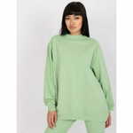 BASIC FEEL GOOD Ženska majica s kapuco VINAS zelena AP-BL-A-R001_385796 L-XL