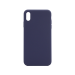 Chameleon Apple iPhone XS Max - Silikonski ovitek (liquid silicone) - Soft - Midnight Blue