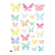 Komplet 24 nalepk Ambiance Artistic Butterflies