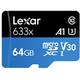 Lexar microSDXC 64GB spominska kartica