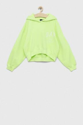Otroški pulover GAP zelena barva
