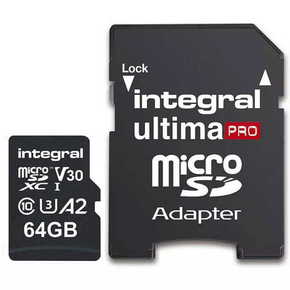 Integral Professional High Speed microSDXC spominska kartica 64 GB