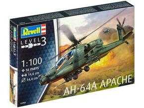 REVELL model helikopterja 1:100 AH-64A Apache 04985
