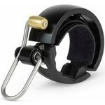 Knog Oi Luxe S Črna Kolesarski zvonček