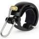 Knog Oi Luxe S Črna Kolesarski zvonček