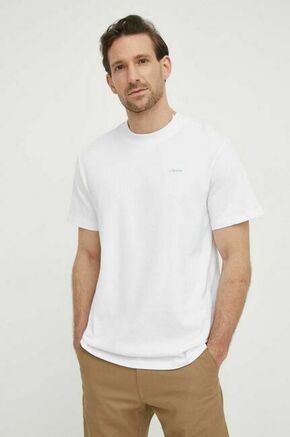 Bombažna kratka majica Mercer Amsterdam bela barva - bela. Kratka majica iz kolekcije Mercer Amsterdam