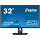 Iiyama ProLite XB3270QS-B5 monitor, IPS, 31.5"/32", 16:9, 2560x1440, 60Hz, pivot, HDMI, DVI, Display port