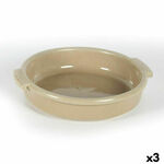 NEW Ponev za omako Anaflor Keramika Rjava (Ø 21 cm) (3 kosov)