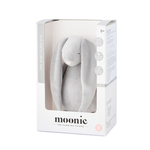 MOONIE Organic Humming Bunny Light and Sound Silver