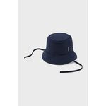 Dvostranski otroški klobuk Mayoral mornarsko modra barva - mornarsko modra. Otroški klobuk iz kolekcije Mayoral. Model z ozkim robom, izdelan iz enobarvnega materiala.