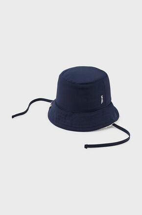 Dvostranski otroški klobuk Mayoral mornarsko modra barva - mornarsko modra. Otroški klobuk iz kolekcije Mayoral. Model z ozkim robom
