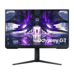 Samsung Odyssey G3 LS27AG320NUXE monitor, VA, 27", 16:9, 1920x1080, 165Hz, pivot, HDMI, Display port