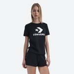 Črna ženska majica Converse