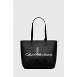 Calvin Klein Torbice torbice za vsak dan črna Sculpted Shopper