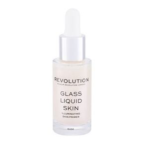 Makeup Revolution London Glass Liquid Skin serum za obraz za vse tipe kože 17 ml za ženske