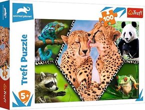 Trefl Puzzle 100 - Krása prírody / Discovery Animal Planet