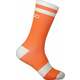 POC Lure MTB Long Sock Zink Orange/Hydrogen White M Kolesarske nogavice
