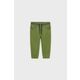 Otroške trenirke Mayoral jogger zelena barva - zelena. Kratke hlače za dojenčka iz kolekcije Mayoral. Model izdelan iz udobne pletenine.