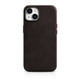 iCARER oil wax premium leather case magnetna usnjena torbica iphone 14 z magsafe rjava (wmi14220701-bn)