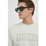 Sončna očala Gucci GG1174S moška, črna barva - črna. Sončna očala iz kolekcije Gucci. Model z enobarvnimi stekli in okvirji iz plastike. Ima filter UV 400.