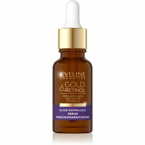Eveline Cosmetics Gold &amp; Retinol učvrstitveni serum proti gubam 18 ml