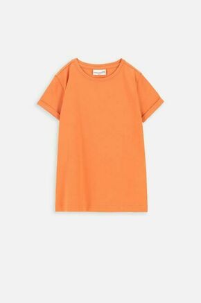 Otroška kratka majica Coccodrillo oranžna barva - oranžna. Otroške kratka majica iz kolekcije Coccodrillo