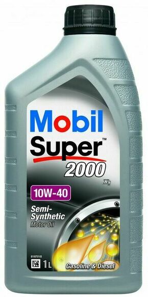 Mobil Super 2000 X1 10W-40 motorno olje
