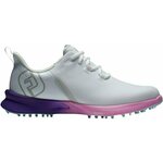 Footjoy FJ Fuel Sport Womens Golf Shoes White/Purple/Pink 38