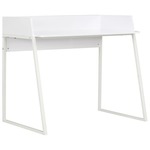 Pisalna miza bela 90x60x88 cm
