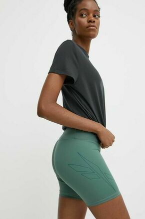 Kratke hlače za vadbo Reebok Lux Bold zelena barva