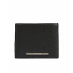 Calvin Klein Velika moška denarnica Modern Bar Bifold 5Cc W/Coin K50K511835 Črna