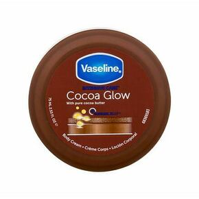 Vaseline Intensive Care Cocoa Glow krema za telo 75 ml za ženske
