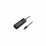 Orico Adapter Hub USB-C na 4x USB 3.0, 5 Gb/s, 0,15 m (črn)