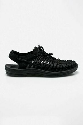 Keen sandali Uneek - črna. Sandali iz kolekcije Keen. Model izdelan iz kombinacije tekstilnega in sintetičnega materiala.