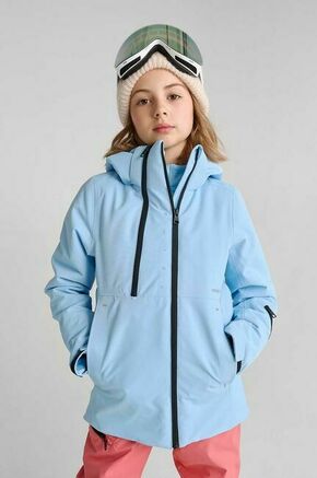 Otroška zimska jakna Reima Perille - modra. Otroška zimska jakna iz kolekcije Reima. Delno podložen model