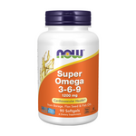 Super omega 3-6-9 NOW, 1200 mg (90 kapsul)