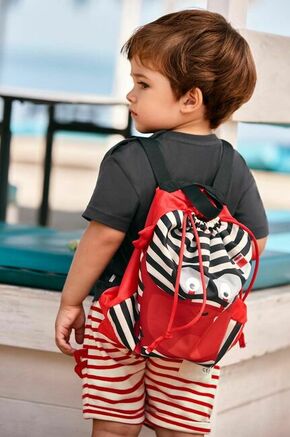 Otroški nahrbtnik Mayoral rdeča barva - rdeča. Otroški nahrbtnik tipa vreča iz kolekcije Mayoral. Model izdelan iz tekstilnega materiala.