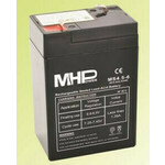 Pb baterija MHPower VRLA AGM 6V/4,5Ah (MS4.5-6)