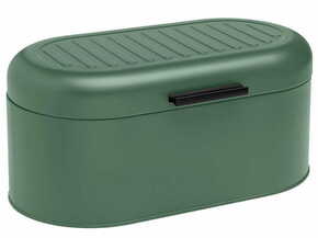Nabbi Kovinska škatla za kruh Alen - temno zelena