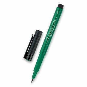 Faber-Castell Čopič za umetniško pero Pitt - zeleni odtenki 264