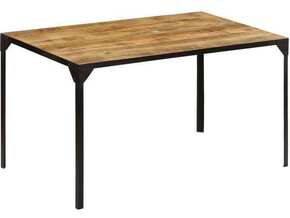 VIDAXL Jedilna miza iz trdnega mangovega lesa 140x80x76 cm