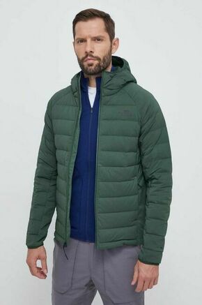 Puhasta športna jakna The North Face Bellview zelena barva - zelena. Puhasta športna jakna iz kolekcije The North Face. Delno podložen model