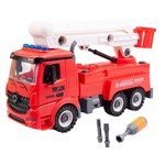 Friends sestavljiv reševalni tovornjak, rdeč (HC333103)