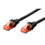 Digitus mrežni kabel UTP CAT.6 Patch, 3 m, črn