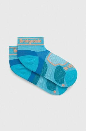 Nogavice Bridgedale Ultralight T2 Coolmax Low - modra. Kratke nogavice iz kolekcije Bridgedale. Model izdelan iz materiala
