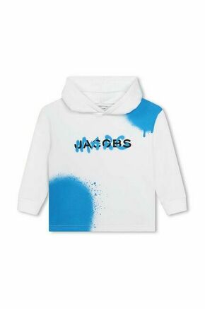 Otroški pulover Marc Jacobs bela barva