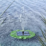 HI Solarna plavajoča črpalka za fontano lotosov list