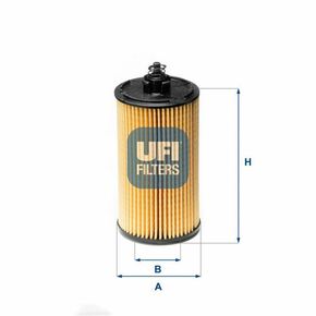 UFI 25.183.00 VLOŽEK ZA OLJNI FILTER