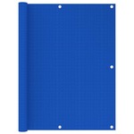 Vidaxl Balkonsko platno modro 120x400 cm HDPE